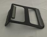 Black 230*210*4mm Macbook Metal Stand Anodizing Aluminum Laptop Tray