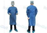 Barrier Disposable Surgical Gown , SMS Surgery Gown Alcohol Resistant With