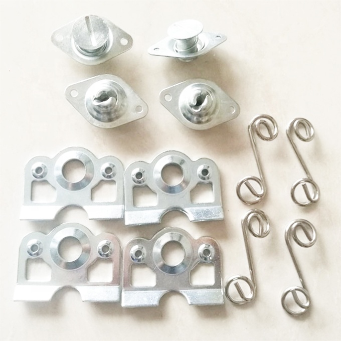 Custom-made Universal Steel Self-Ejecting Fastener 7/16" Silver by Dzus Fasteners for Sprint Cars and Midgets