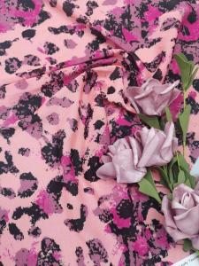 Wholesale Oeko Tex 100 Approved Leafy Printed Lace Fabric Complete Nylon Mesh Lining from china suppliers