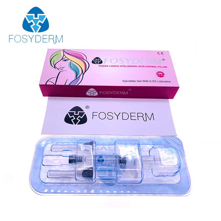 Lips Plumper Of 2 Ml Fosyderm Cross Linked Hyaluronic Acid Filler