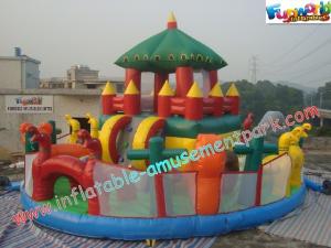 Wholesale Giant Inflatable Amusement Park , Fun City Toys For Festival Celebrity from china suppliers