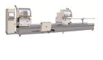 Double Head Cnc Aluminium Cutting Machine , Pvc Aluminium Doors Windows