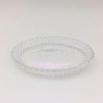 Iridescence Glass Bathroom Accessories Set Swirl For home hotel usage