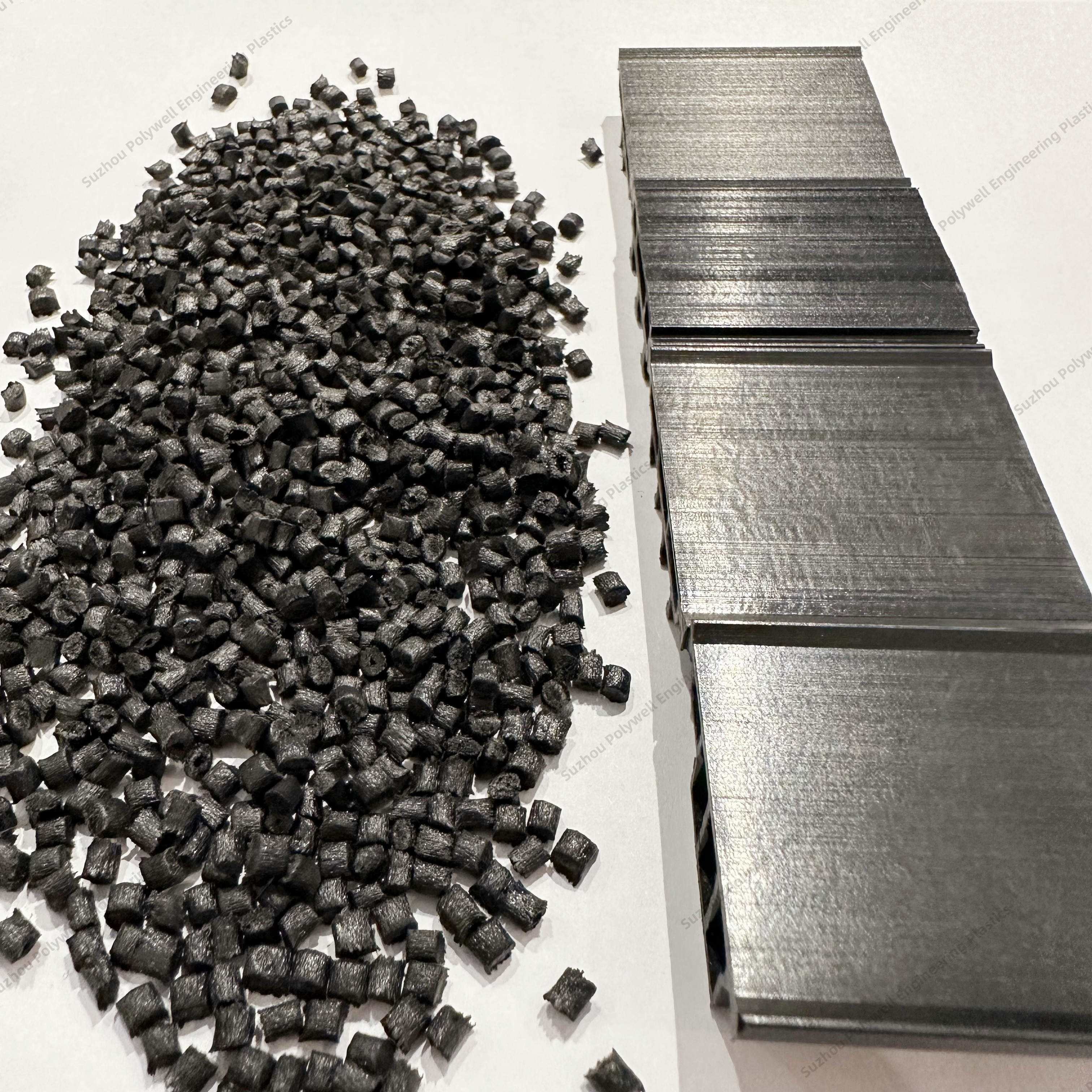 Glass Fiberl Filled Polyamide Nylon PA66 GF25 Granules With 230℃ Vicat Softening Temperature