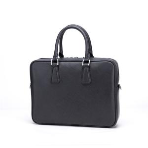 Wholesale High Manual Luxury Business Large Capacity Briefcase Saffiano Leather Laptop Bag from china suppliers