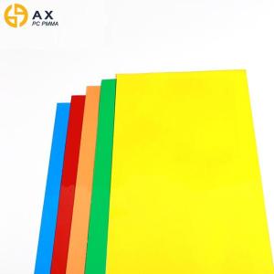 Wholesale ISO9001 2000*2300mm Colored Plexiglass Sheet from china suppliers