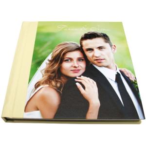 Wholesale Professional Yellow Crystal Cover Wedding Album 12 x 18 Photo Album from china suppliers