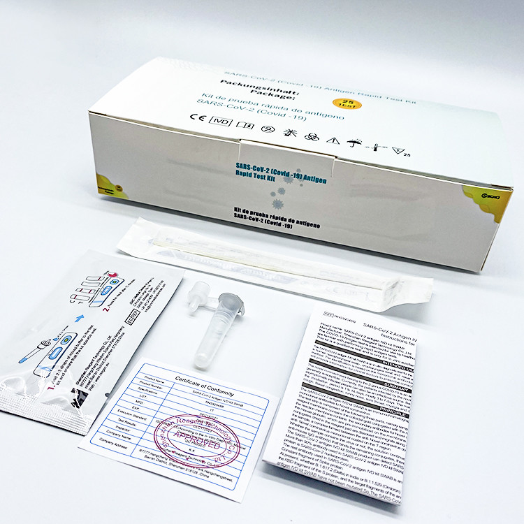 Antigen Rapid Test Kit High Accuracy CE Europe Approval