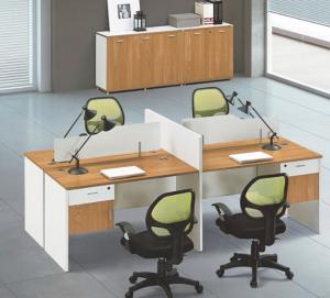 Wholesale modern 4 seats office workstation furniture in warehouse in Foshan from china suppliers