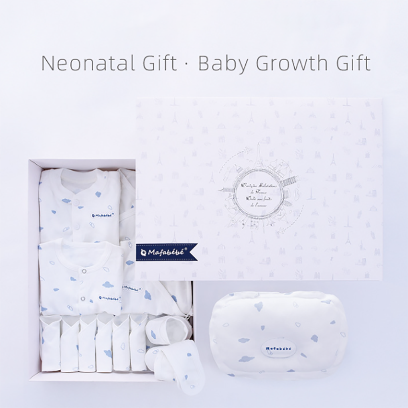 Roupas de bebe Newborn Clothes Baby Gift 100% Cotton Solid Newborn Baby Sets crown Unisex Bodysuits newborn gift set for bab
