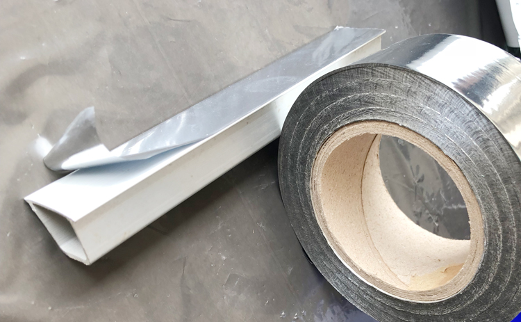 PET Aluminium Sheet Metal Foil Coated Soft Metalized Protective Film SGS Certified