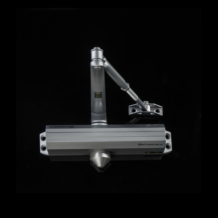Medium Heavy Duty Commercial Hydraulic Door Closer Adjusting Certifire ANSI Grade 1