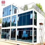 Zontop China Storage Luxury Portable Prefabricated Beautiful Glass 40 Ft