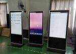 Digital Signage Kiosk Toughened Glass Android 5.1 32inch Floor Standing
