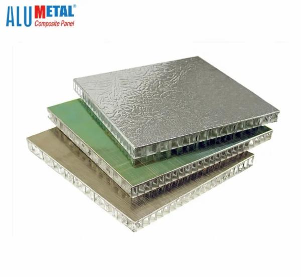Alumetal Silver Mill Finished Aluminum Honeycomb Core Sandwich Panel For Solar