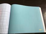 LIGHT BLUE Solid Color Self Adhesive Wallpaper For Fashionable Hotel Decoration