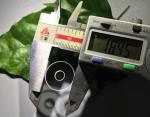 Hardness 9.0 Sapphire Components Sapphire Optical Ring Glass High Temperature