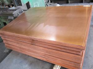 Wholesale Bus Bar Solid Copper Sheet Stamping Parts C11000 1000*2000mm Industrial from china suppliers