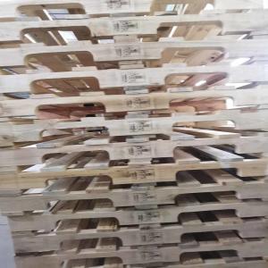 Wholesale Beverage Storage Fumigated Wooden Pallet 1200 X 1000 5000Kg Static Load from china suppliers