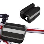 Large Phone Bike Bag OEM Waterproof Rear Under Seat Reflective Strip Pouch For