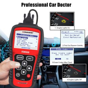 Wholesale KW808 Konnwei Car Diagnostic Scanner Eobd Obd2 Obdii Car Scanner Diagnostic from china suppliers
