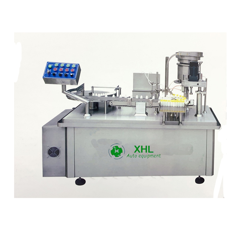 GMP 10ml Stainless Steel Rinsing Filling Capping Machine