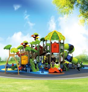 Wholesale forest theme backyard playground,commercial playground equipment,kids play equipment from china suppliers