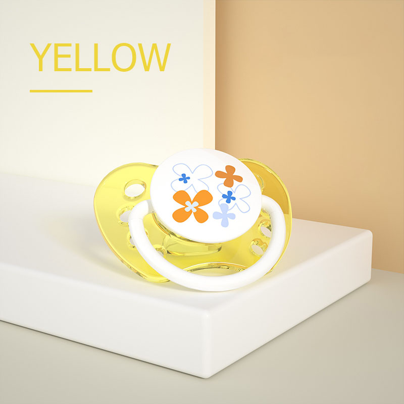 Eco Friendly Infant Teething Toy 9.5cm Feeding Pacifier Handle 3 Month Old Teething Toys