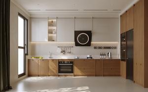 Wholesale Wall Mounted Melamine Kitchen Cabinet For Apartments And Hotel from china suppliers