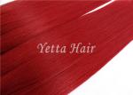 Burgundy Customized 100% Brazilian Virgin Hair Weave for Black Women