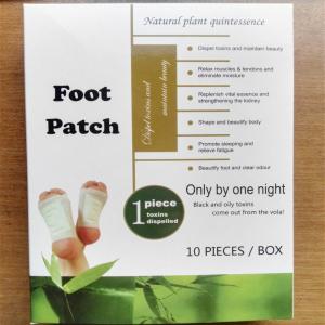 Wholesale 100% new material bamboo Vinegar Detox foot patch from china suppliers