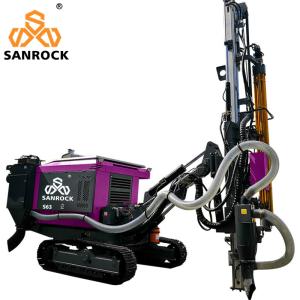 Wholesale Hydraulic Rotary Borehole Integrated Drilling Equipment Mining Crawler DTH Drilling Rig from china suppliers