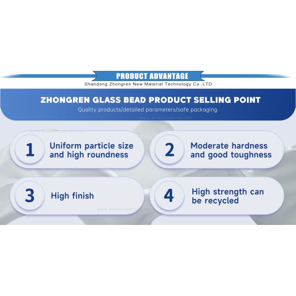 Nd≥1.5% Refractive Index Glass Beads with Round Rate ≥85% for Environmental Friendly Road Marking