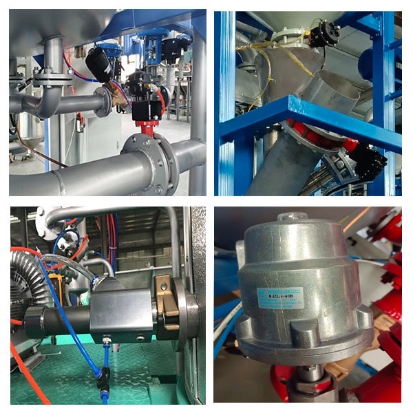 Automatic Batch Pre Expander EPS Raw Material High Productivity Filling