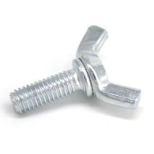 Wholesale Zinc Plated Class4.8 6.8 8.8 Carbon Steel Bolts M10 M12 M16 Butterfly Bolts from china suppliers
