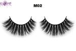 3D 100% Hand-made Natural Look Fur Fake Eye lashes for Makeup 1 pair package