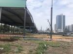 U Channel Green Workshop Steel Structures For Railway Station