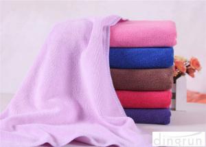 Wholesale 100% Polyester Towels Solid Color , Personalized Beach Towels For Adults from china suppliers
