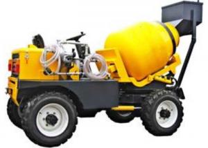 Wholesale One Axle Yellow Color Special Purpose Trucks 800L Drum 350L Concrete Equipment from china suppliers