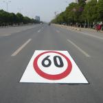 Pavement Thermoplastic Line Marking Tape Colorful Pre Formed Parking Lot