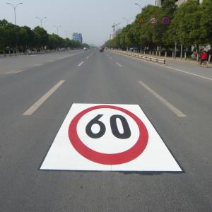 Pavement Thermoplastic Line Marking Tape Colorful Pre Formed Parking Lot Striping Tape