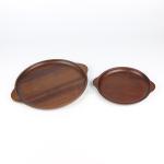 Premium Acacia Wood Tray – Elegant Serving Platter for Food, Drinks, or Home D