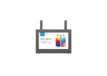 4K 55 Inch Indoor Outdoor Vertical Hanging Mdiea Player Totem digital signage