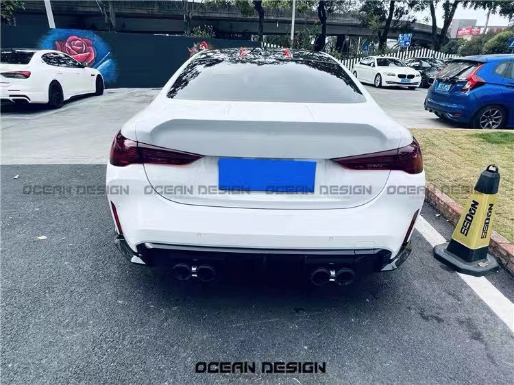 For BMW G87 M2 Carbon Fiber Rear Trunk Cover G87 M2 Upgraded CSL-style Carbon Fiber Rear Cover and Trunk Cover Hood