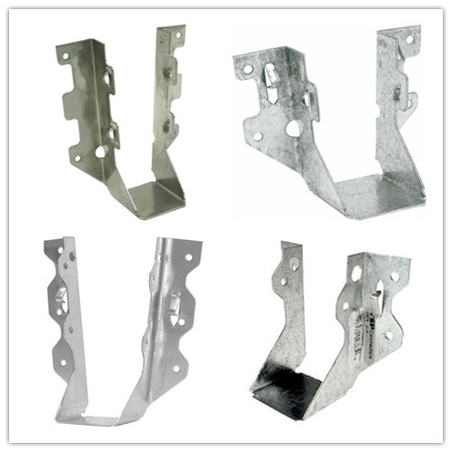 Multi Shaped Steel Wood Timber Connectors Bracket Joist Hangers Metal Accessories Timber Connectors