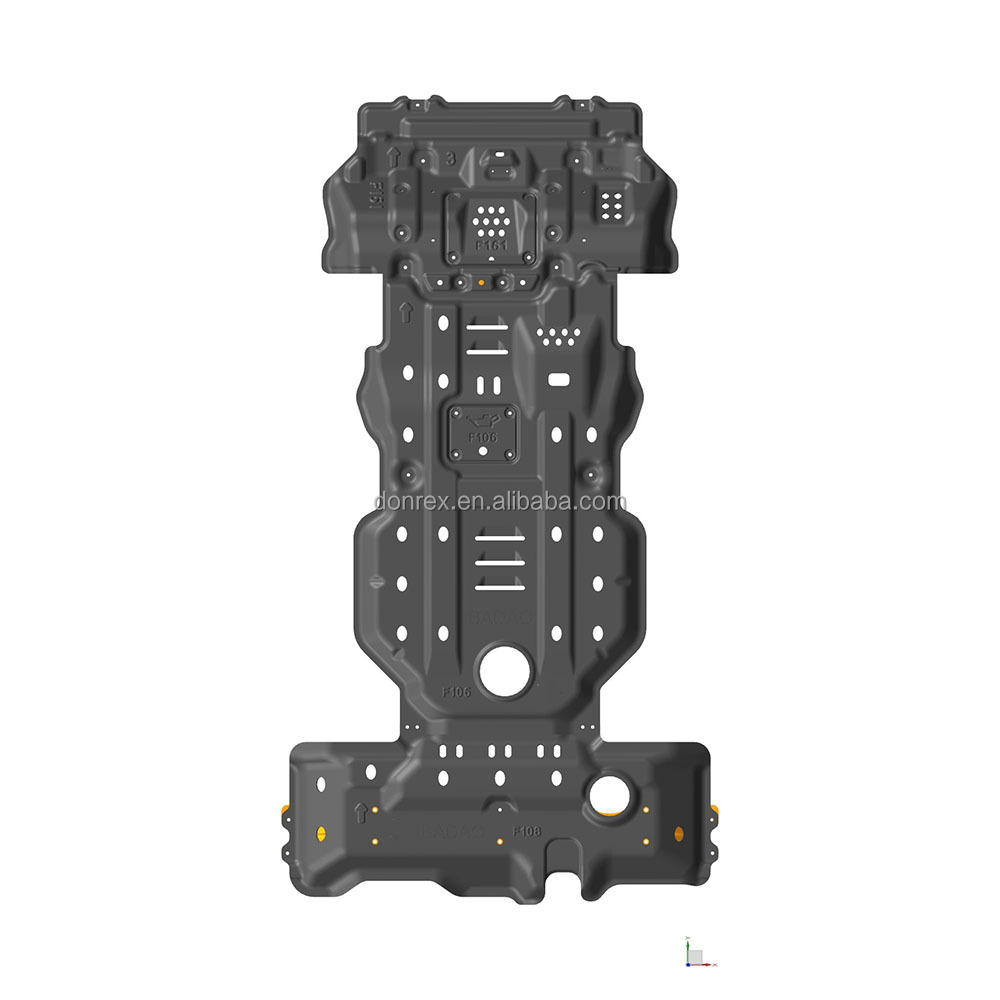 Toyota Prado LC120 Lower Underbody Guard Aluminum Alloy Engine Cover Full Skid Plates