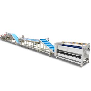 Wholesale Brush Type SUS304 Air Bubble Vegetable Washer High Pressure Spray from china suppliers