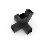 Wood Stand Kit Steel Bracket Heavy Duty Outdoor Garden Pergola Bracket Triangle