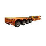 Self-dumping Design Loading Capacity Trailer Truck Bulldozers Transport Semi